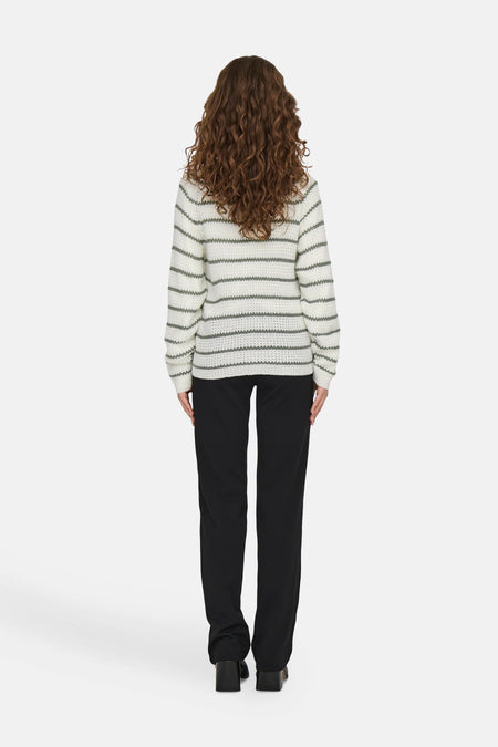JDYELLEN L/S ONECK RAGLAN PULLOVER KNT