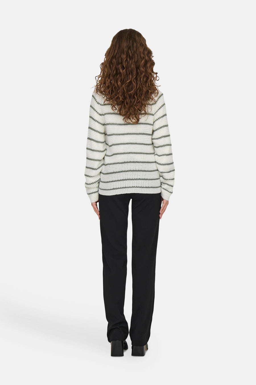 Pull à col rond - blanc - JDY