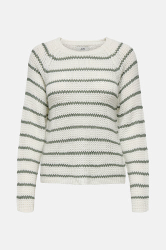 Pull à col rond - blanc - JDY