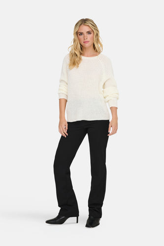 Pull à col rond - blanc - JDY