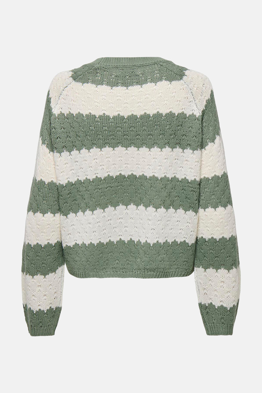 Pull à col rond - vert - JDY