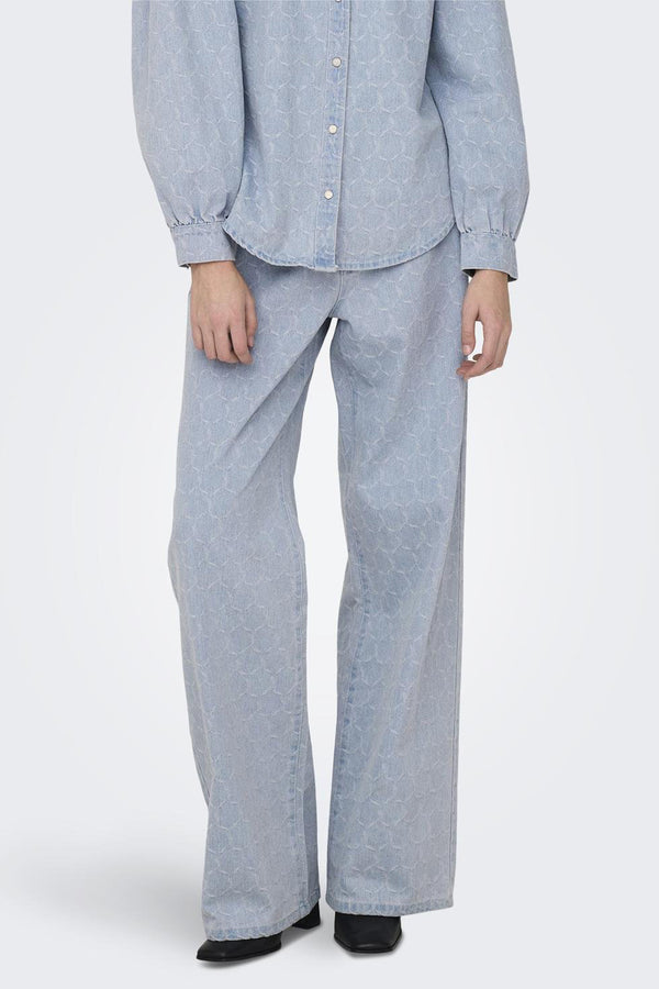 Jeans wide Light blue denim - ONLY®