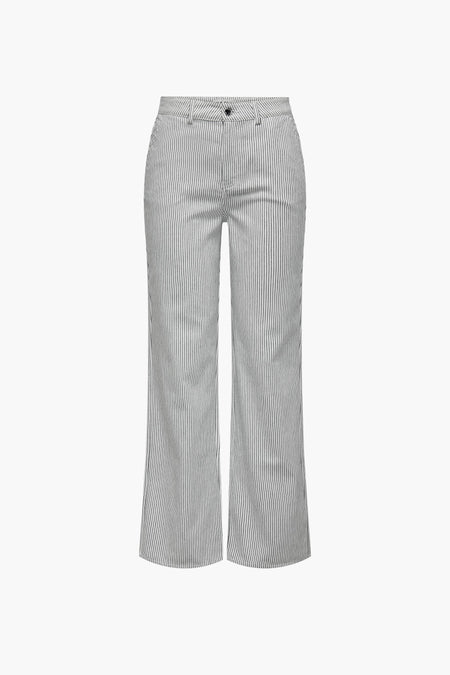 ONLMERLE HW STRAIGHT STRIPE PANT CC PNT