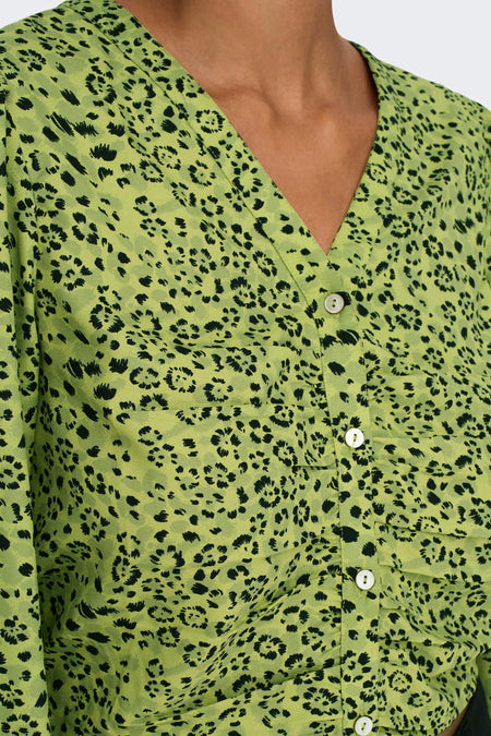 ONLLUCA  L/S BUTTON THR. TOP EX PTM