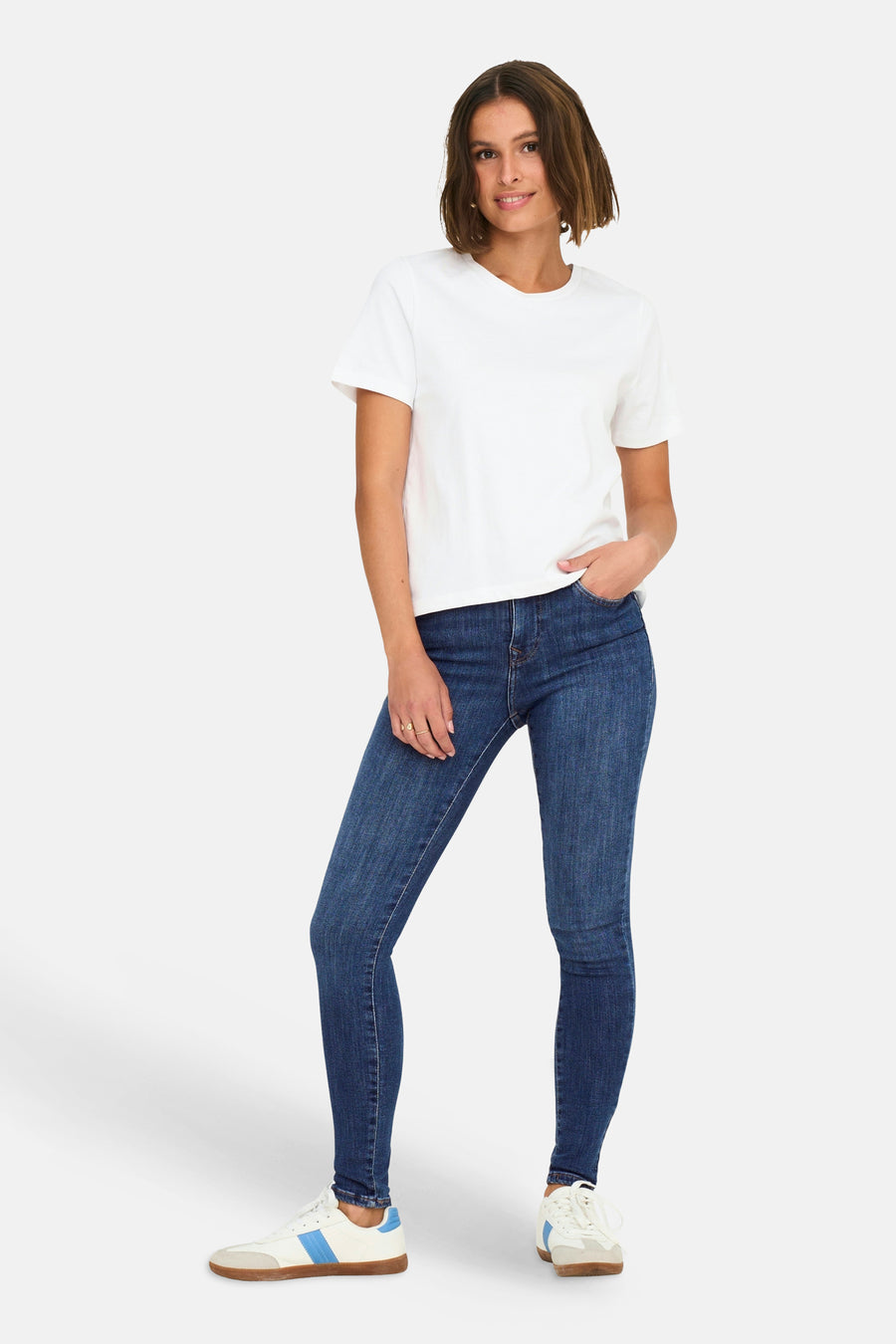 POWER - dark blue denim