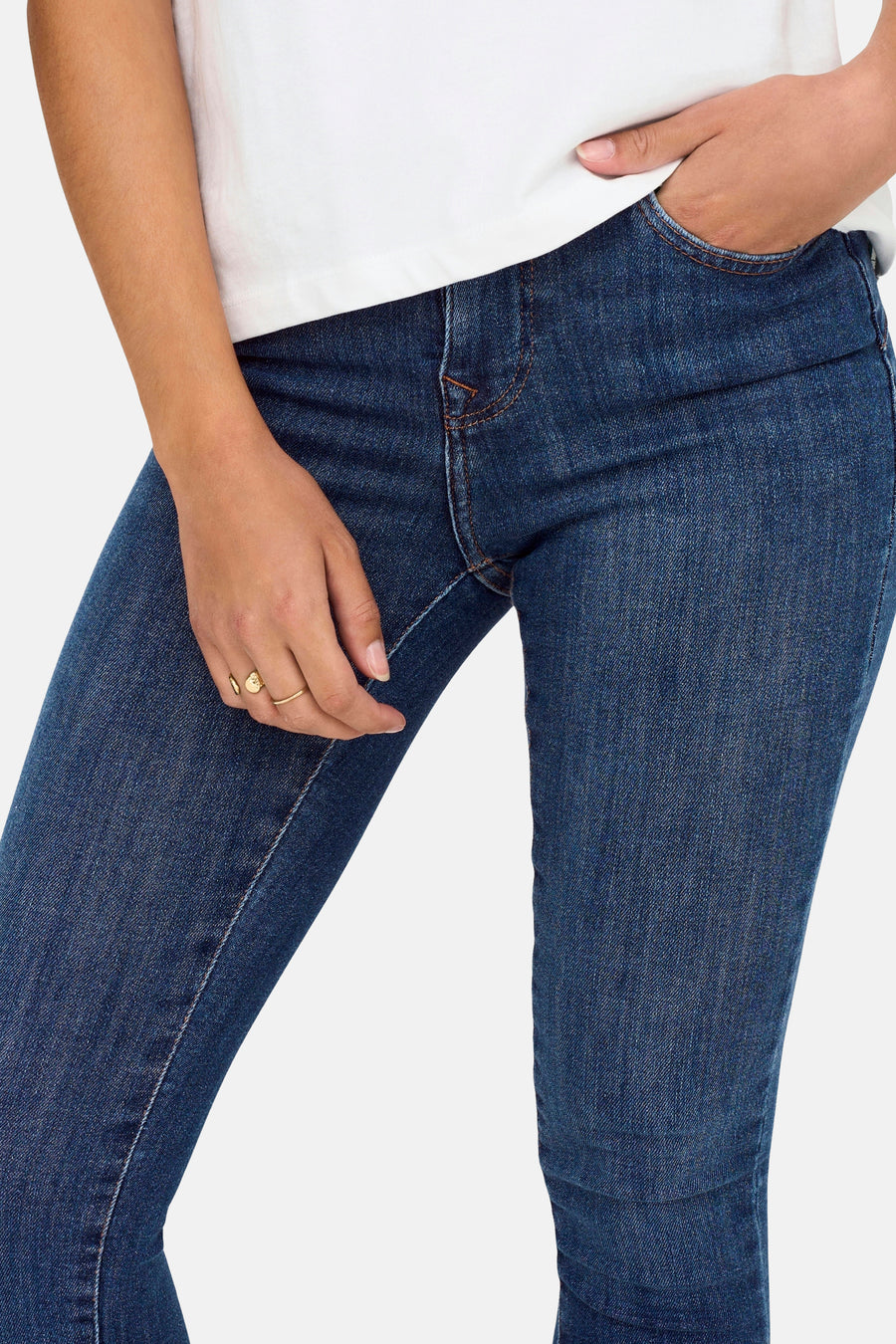 POWER - dark blue denim