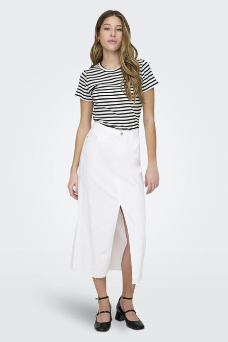 JDYSOLAR S/S O NECK TOP JRS NOOS
