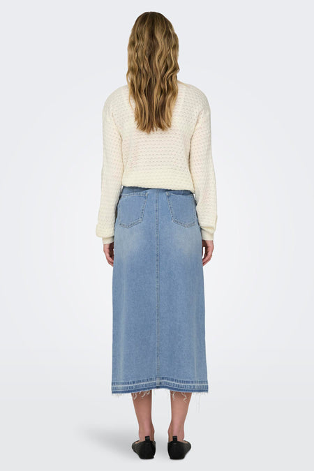 JDYBELLA HW LONG SKIRT DNM NOOS