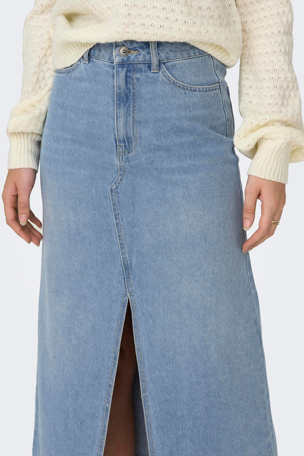 Jupe longue Light blue denim - JDY