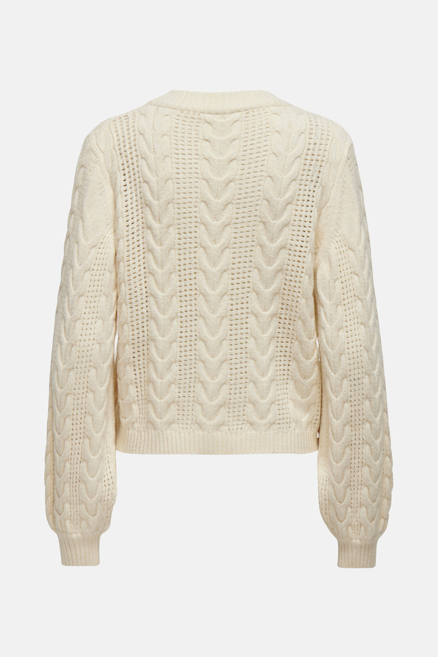 Pull à col rond - blanc - ONLY®