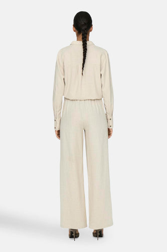 JDYSAY HW LINEN WIDE PANT WVN NOOS