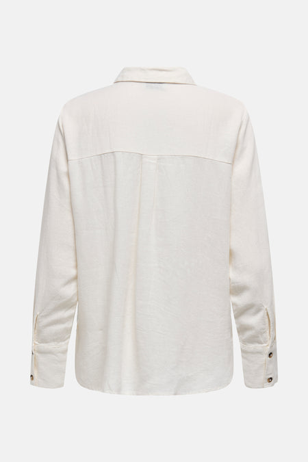 JDYSAY L/S LINEN LOOSE SHIRT WVN NOOS