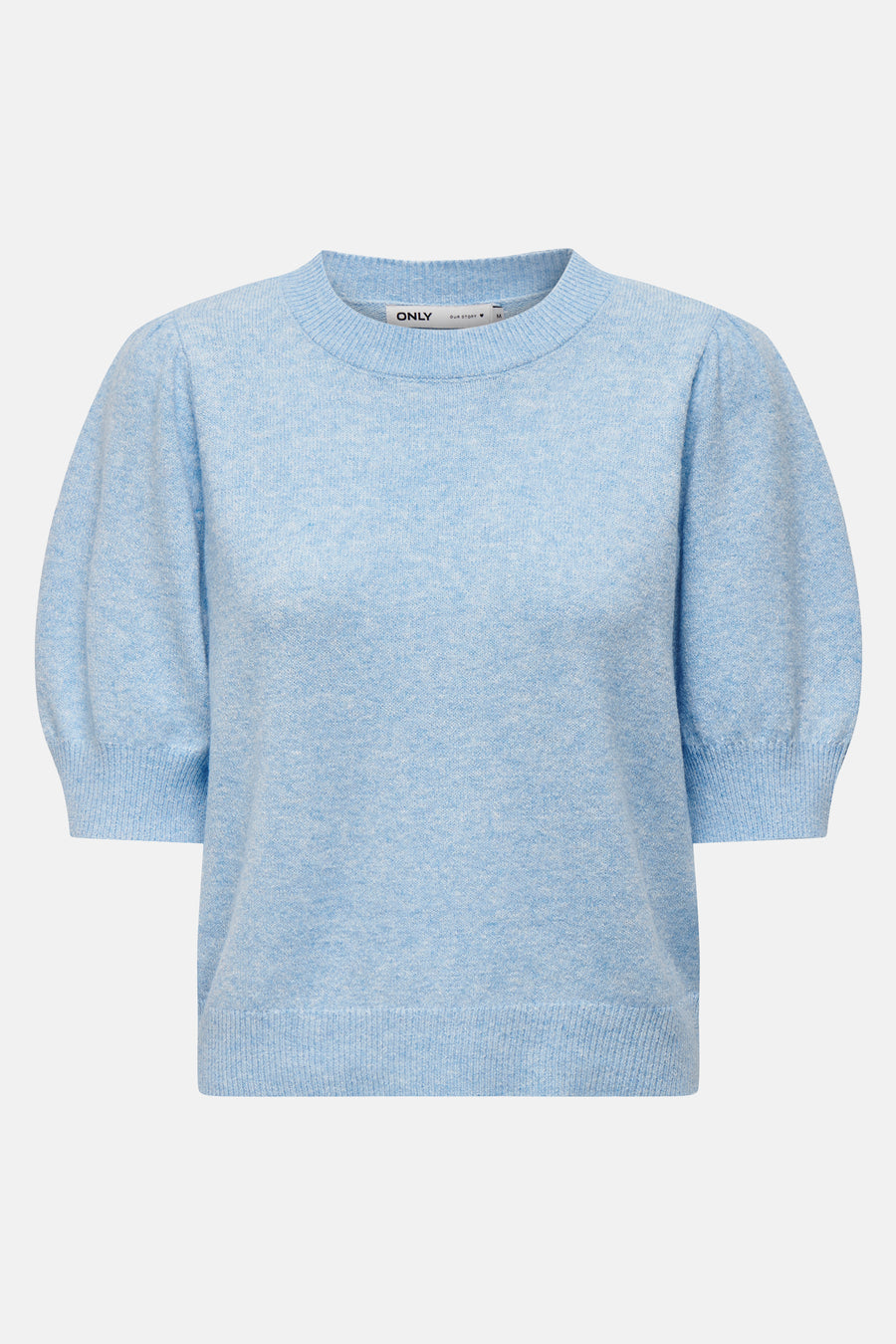 Pull à col rond - Bleu clair - ONLY®