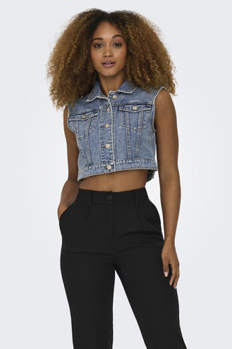 Veste - mid blue denim