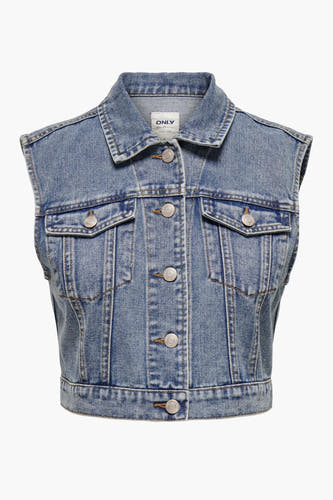 Veste - mid blue denim