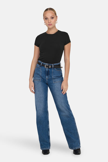 T-shirt à manches courtes - noir