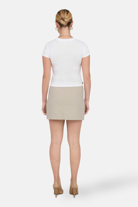 ONLELINA S/S O-NECK SHORT TOP JRS NOOS