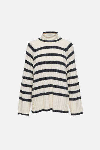 JDYMILEY L/S LONG STRIPE PULLOV KNT NOOS - JDY