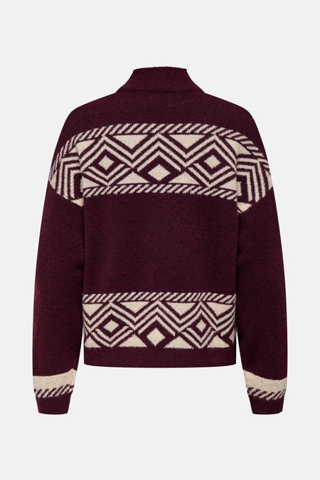 ONLVICTORIA L/S PULLOVER KNT NOOS