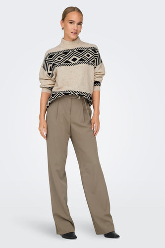 Pull à col roulé - écru - ONLY®