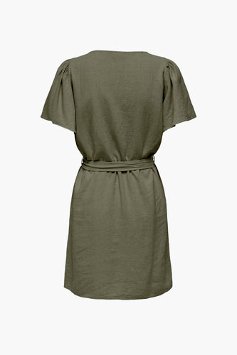 Robe &agrave; manches courtes - vert - JDY