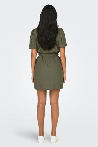 Robe &agrave; manches courtes - vert - JDY