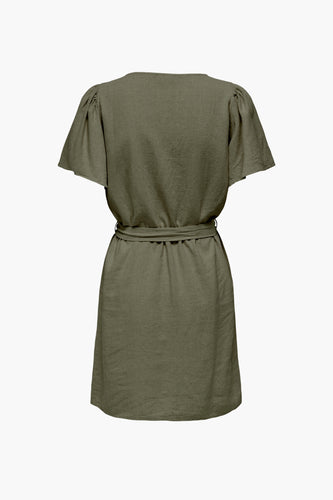 Robe &agrave; manches courtes - vert - JDY
