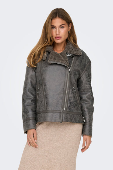 ONLBETTY BONDED OVERSIZED AVIATOR CC OTW