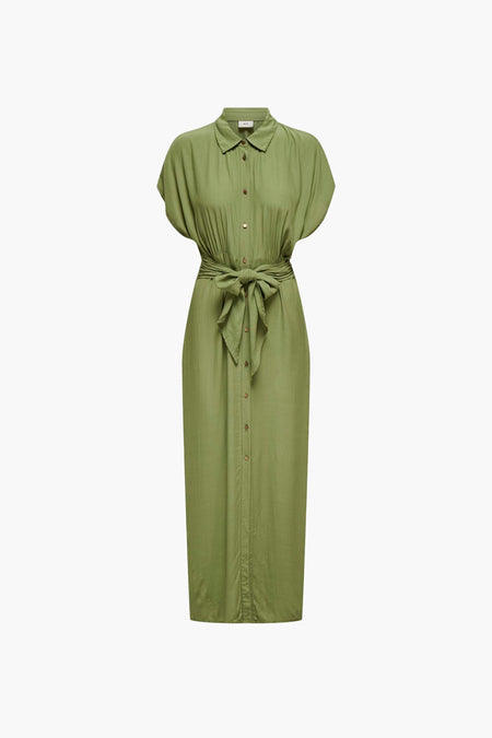 JDYSONYA S/S MAXI SHIRT DRESS WVN