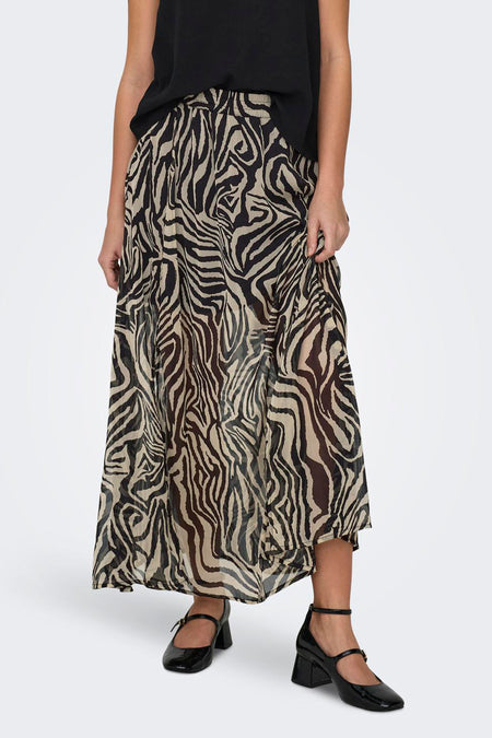 ONLASTA LIFE SLIT ANKEL SKIRT PTM