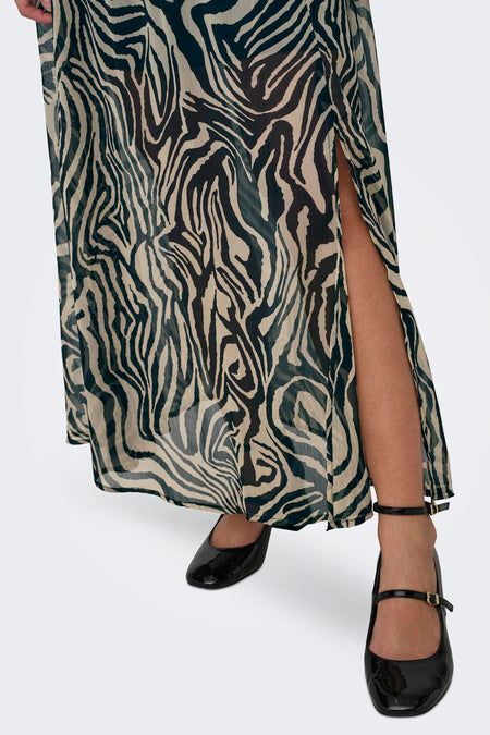 ONLASTA LIFE SLIT ANKEL SKIRT PTM
