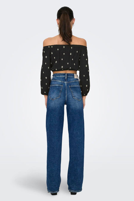 ONLNORA LIFE L/S OFF SHOULDER TOP PTM