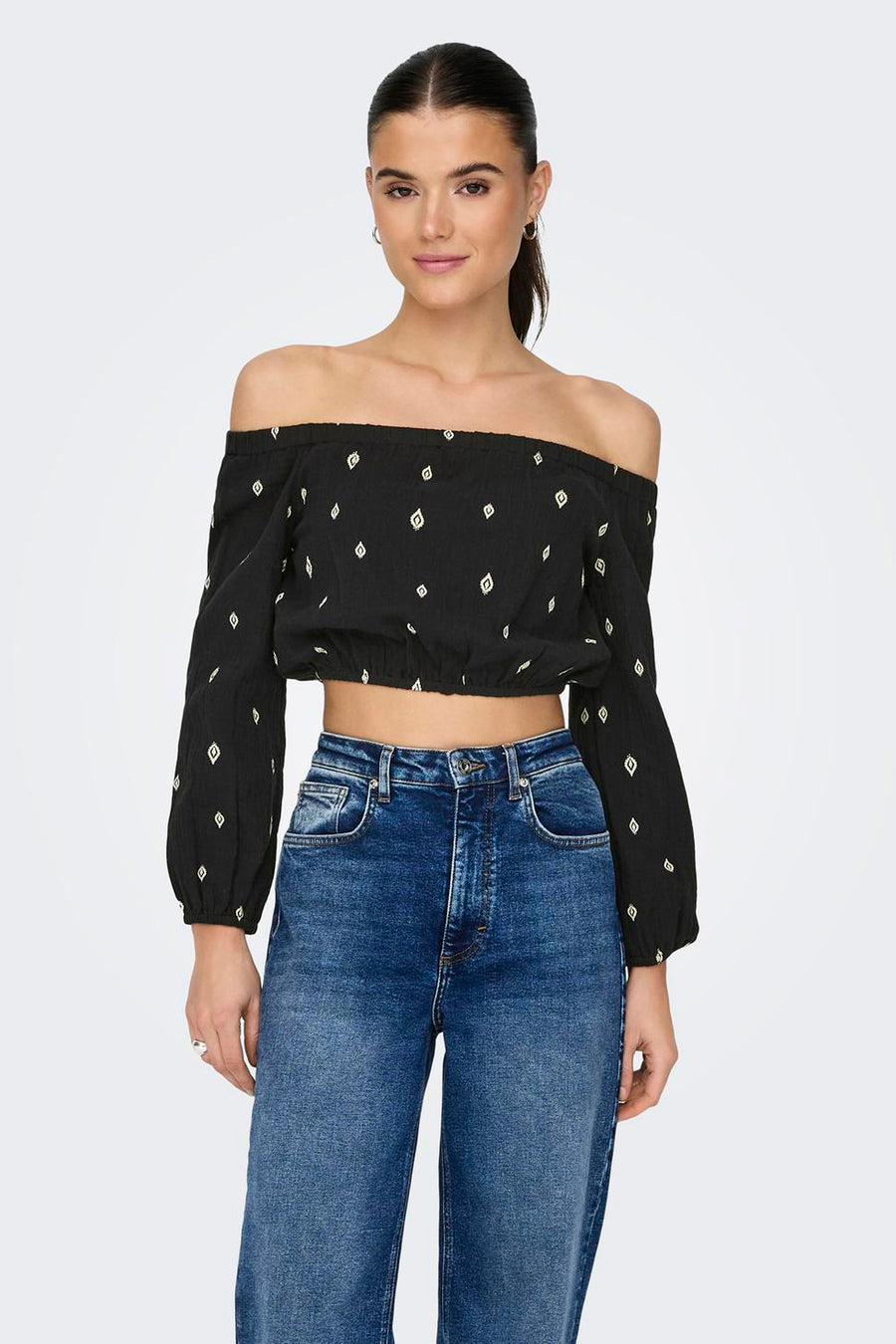 Blouse à manches longues - noir - ONLY® - 6