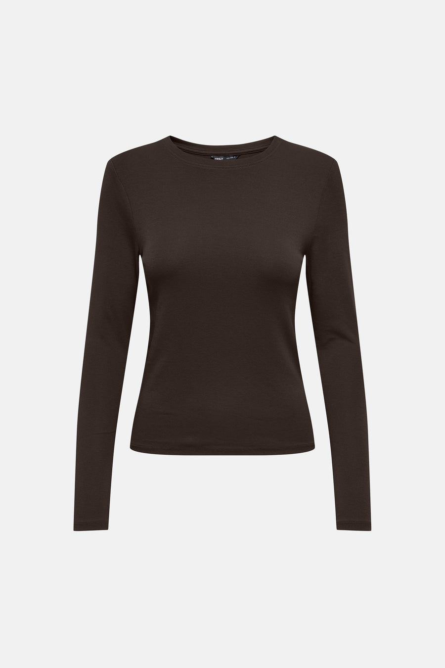 Top uni manche longue brun - ONLY®