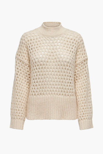 Pull à col roulé - écru - ONLY®