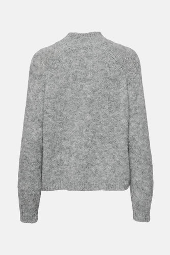 Pull à col roulé - gris - JDY