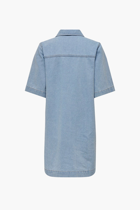 ONLBELLE S/S BUTTON DRESS DNM GUA