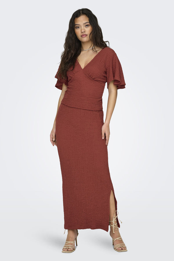 Jupe longue Rouge - ONLY®