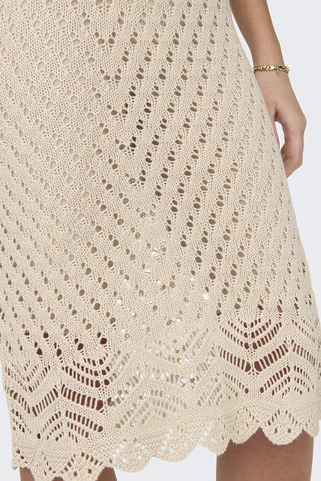 JDYSUN S/L V-NECK DRESS KNT NOOS