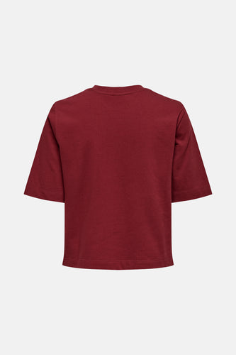 T-shirt à manches courtes - Bordeaux - ONLY®