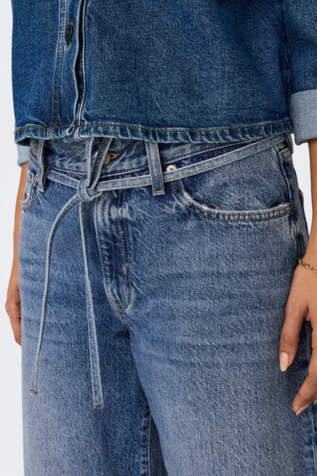 ONLGIANNA MW STRAIGHT JEANS DOT596 DNM