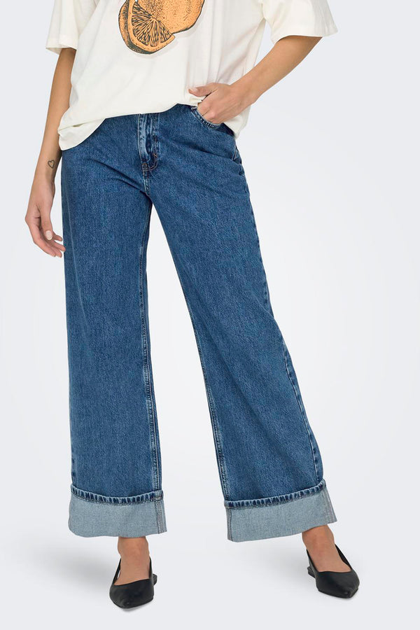 Jeans wide Mid blue denim - ONLY®