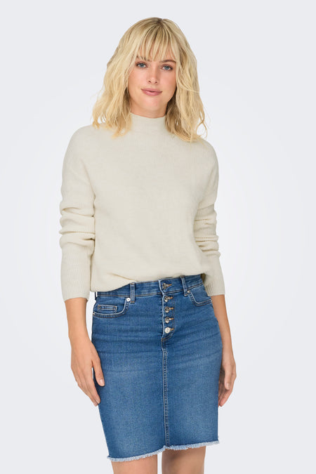 JDYLUMI LIFE L/S HIGH NECK PULLOVER KNT