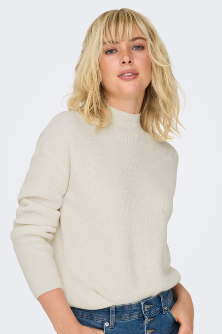 JDYLUMI LIFE L/S HIGH NECK PULLOVER KNT