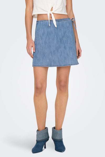 Jupe courte Light blue denim - ONLY®