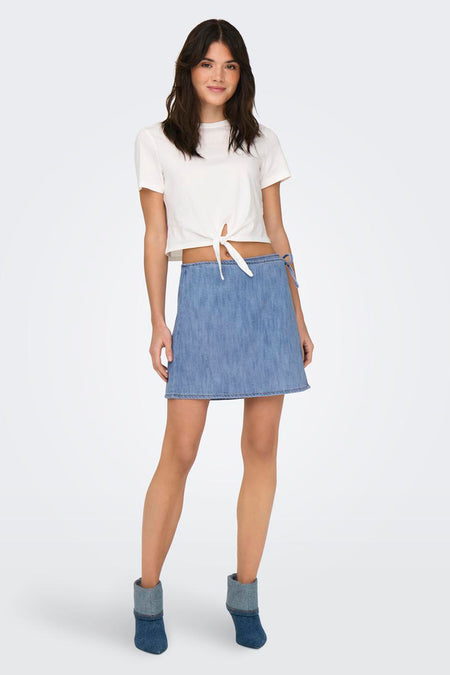 ONLNOELLE WRAP SKIRT DNM YOR