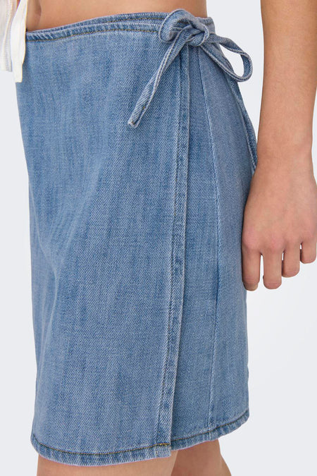 ONLNOELLE WRAP SKIRT DNM YOR