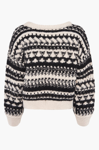 ONLALAIA LIFE LS O-NECK PRM KNT