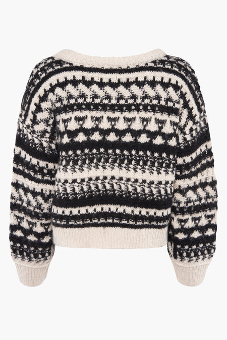 ONLALAIA LIFE LS O-NECK PRM KNT