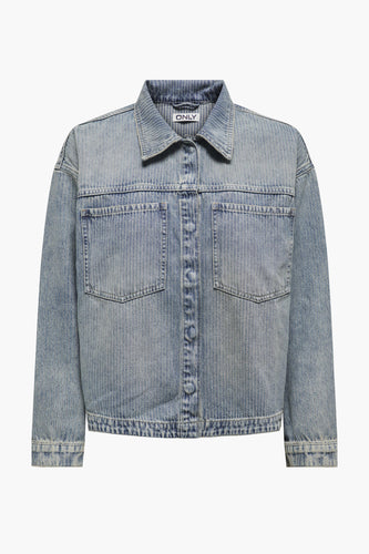 ONLOLIVE L/S JACKET STRIPE DNM SIK FW